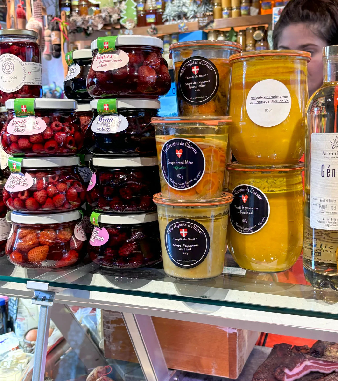 Bocaux Les Recettes de Clairette en rayon d'épicerie fine